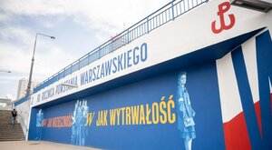 Miniatura: Symboliczny mural zniknął z centrum...