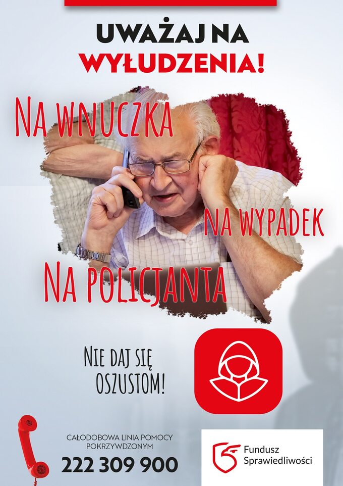 Seniorzy są szczególnie podatni na próby wyłudzeń