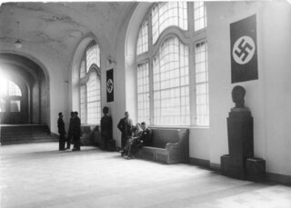 Wnętrze siedziby Gestapo w Berlinie (1934)