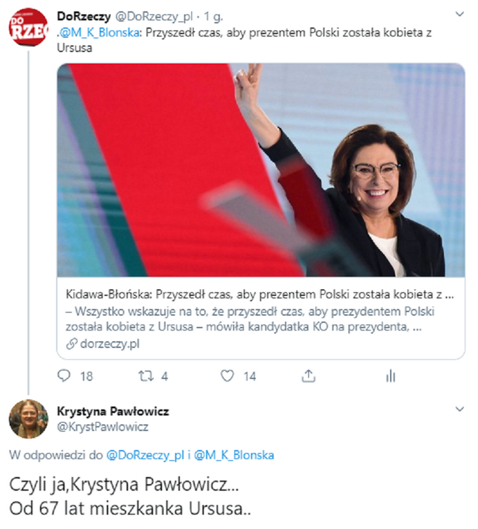 Krystyna Pawłowicz odpowiada