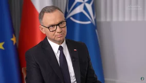 Miniatura: Padło pytanie o Ukrainę. Prezydent Duda:...