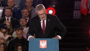 Miniatura: Braun: Precz z żydokomuną. Na sali m.in....