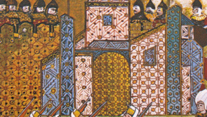 Miniatura: 1522. Sulejman pod Rodos