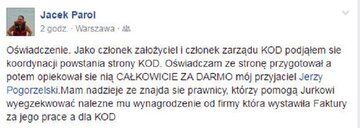 Jacek Parol/Facebook