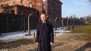 Miniatura: Rocznica wyzwolenia obozu Auschwitz. Duda:...