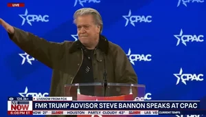Miniatura: Salut rzymski na konferencji CPAC? Bannon...