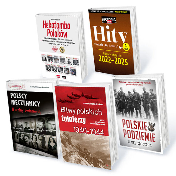 „Hekatomba i heroizm. Polska w II wojnie światowej” z 5 e-bookami