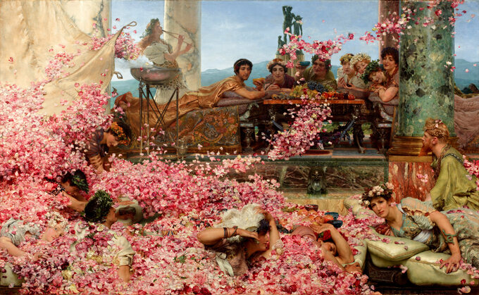 Lawrence Alma-Tadema „Róże Heliogabala”