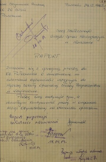 Andrzej Szymaniak -&nbsp;dokumenty