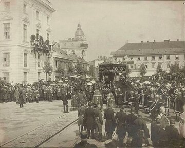 Pogrzeb Sokrata Starynkiewicza. Warszawa, 1902&nbsp;r.