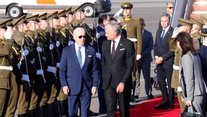 Miniatura: Prezydent Biden przybył do Wilna