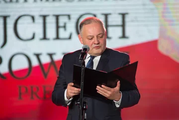 Prezes PGE Wojciech Dąbrowski 
