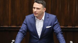 Miniatura: Sejm wybuchnął śmiechem po słowach...