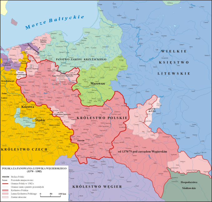 Polska w okresie panowania Ludwika Węgierskiego