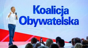 Miniatura: Jedna lista koalicji Tuska kontra prawica....