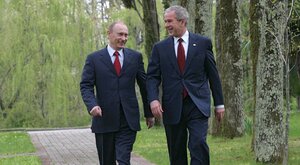 Miniatura: Putin prosił Busha o przyjęcie Rosji do...