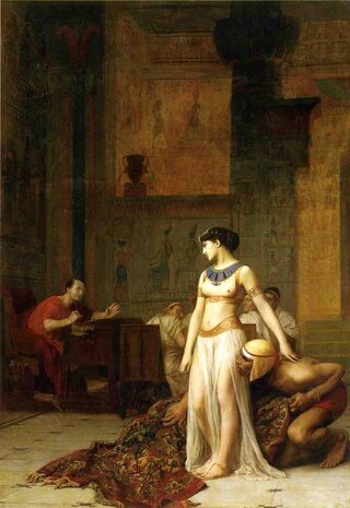 Jean-Léon Gérôme, Kleopatra i Cezar