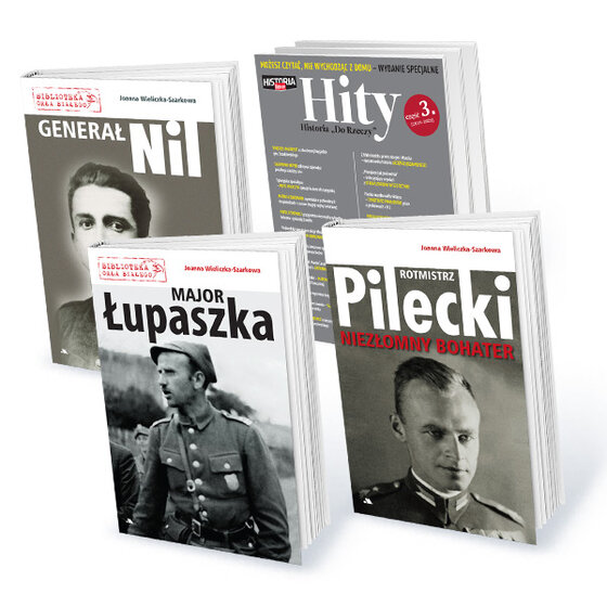 „POLSCY OFICEROWIE” – Roczny pakiet subskrypcji tygodnika Do Rzeczy + Historia Do Rzeczy „Rotmistrz Pilecki”, „Major Łupaszka”, „Generał Nil”, „Hity Historia Do Rzeczy”.