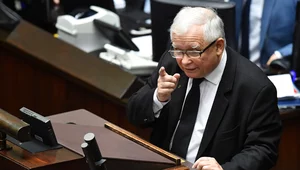 Miniatura: Kaczyński o Tusku: Zachowywał się jak...