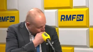 Miniatura: Zembaczyński całował logo KO. Dziennikarz:...