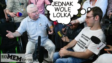 Lech Wałęsa w Sejmie. Memy 