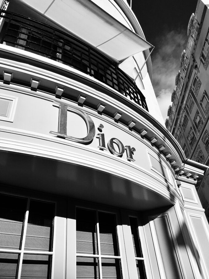 Butik domu mody Dior