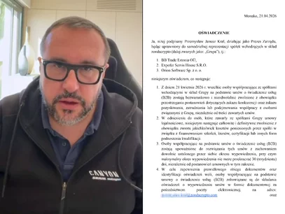 Miniatura: Afera Zondacrypto. Prezes giełdy wydał...