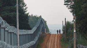 Miniatura: Strefa buforowa na granicy z Białorusią....