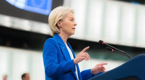Miniatura: Von der Leyen: Są dwie opcje. Szczyt UE...
