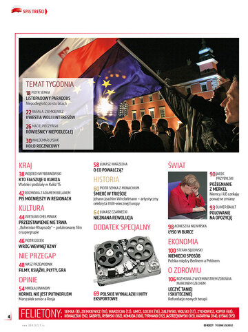 Spis treści "Do&nbsp;Rzeczy" nr. 45