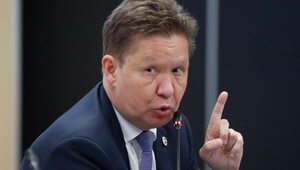 Miniatura: Prezes Gazpromu grozi wstrzymaniem dostaw...