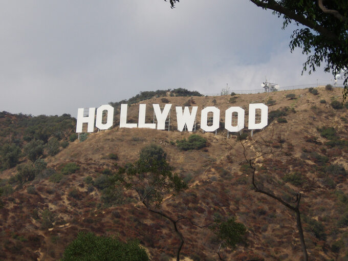 Słynny napis Hollywood