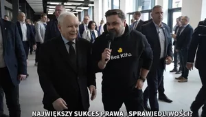 Miniatura: Kaczyńskiego zapytano o największy sukces...