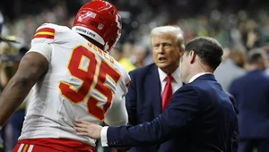 Miniatura: Wielkie owacje dla Trumpa na Super Bowl....