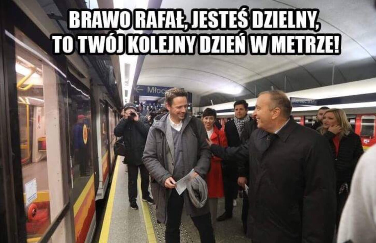 "Książę Rafał wśród ludu" - memy 