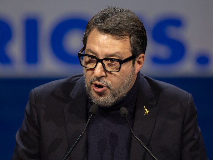 Matteo Salvini, wicepremier Włoch