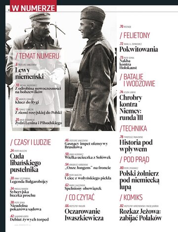 "Historia DoRzeczy" nr 9/2026 -&nbsp;spis treści