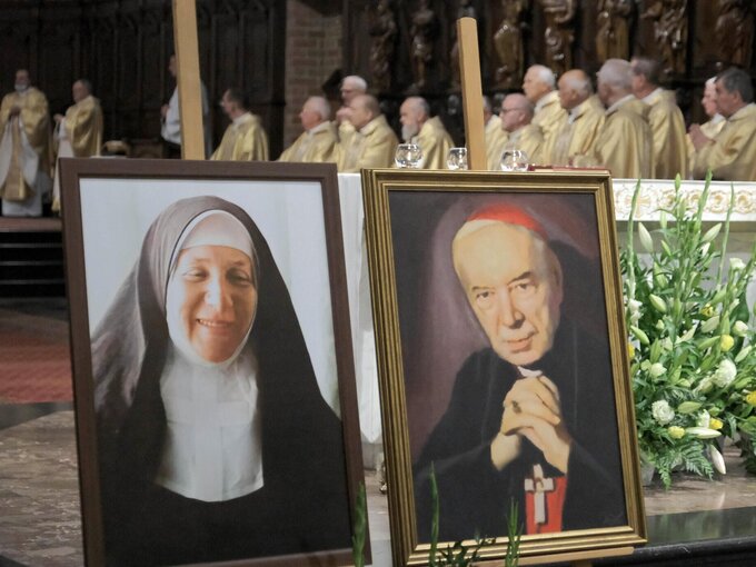 . Msza święta i&nbsp;modlitwie o&nbsp;owoce beatyfikacji Prymasa Tysiąclecia i&nbsp;Matki Elżbiety R&oacute;ży Czackiej w&nbsp;warszawskiej archikatedrze św. Jana Chrzciciela