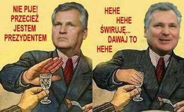 Aleksander Kwaśniewski - memy 
