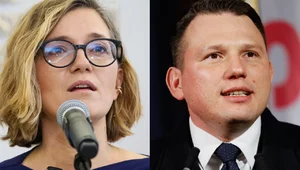 Miniatura: Biejat o rosnącym poparciu dla Mentzena:...