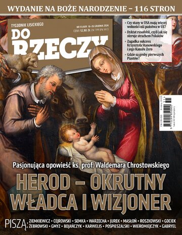 Okładka tygodnika DoRzeczy nr 51/2024 (609)