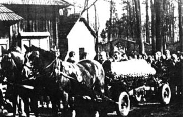 Pogrzeb Heleny Marusarz&oacute;wny w&nbsp;Zakopanem, 1958 rok