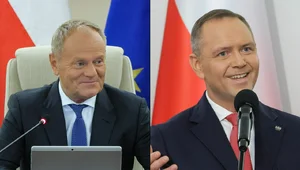 Miniatura: Tusk chwali się sukcesem i uderza w...