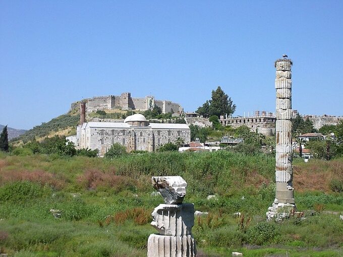 Świątynia Artemidy w Efezie (Artemizjon) - ruiny. Widok współczesny