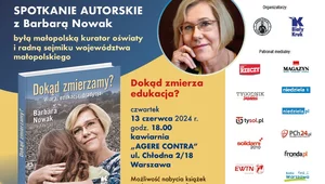 Miniatura: Barbara Nowak w Warszawie! Zapraszamy na...