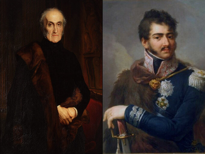 Książę Adam Jerzy Czartoryski  /  książę Józef Poniatowski
