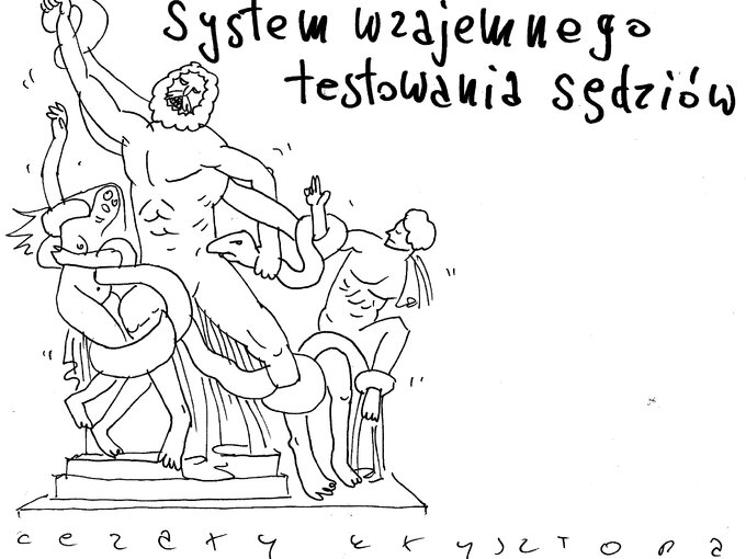 System wzajemnego testowania sędzi&oacute;w według Cezarego Krysztopy