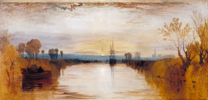 William Turner, Chichester Canal (1828)