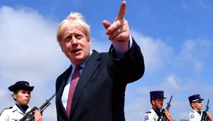 Miniatura: Johnson, Putin, slogany i gry