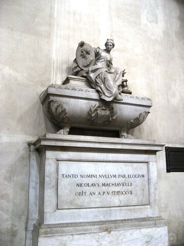Nagrobek Niccol&ograve; Machiavellego